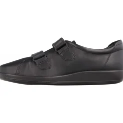 Mocassins*Ecco Soft 2.0 Velcro Black